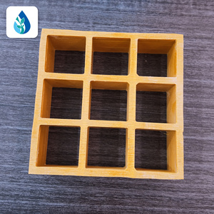 Rejilla de Fibra de Vidrio GRP para Pasarelas de Estudio de Paisajes Acuáticos, Panel de 25 mm Resistente a Salpicaduras de Agua, Personalizado - Product Image 2