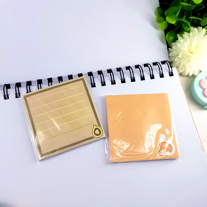custom sticky notes memo pad