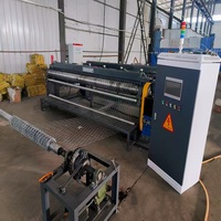 Machine à tresser des gabions horizontaux avec commande PLC, 3 et 5 torsions, fonctionnement facile à une seule touche.