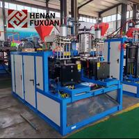 Machine de soufflage de bouteilles PET semi-automatique Fuxuan à 2 cavités, intelligente et personnalisée - Moteur d'injection-soufflage pour le moulage par étirage