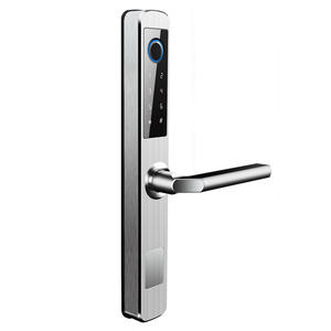 Serrure de porte à empreinte digitale intelligente Tuya en aluminium avec pont <span class=keywords><strong>cassé</strong></span> WiFi pour portes en bois/acier Sécurité <span class=keywords><strong>antivol</strong></span> - Product Image 6