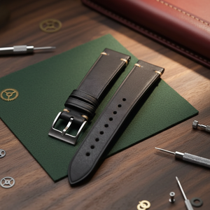 Bracelets de montre en cuir véritable de qualité supérieure, style vintage, 20 à 16 mm, pour <span class=keywords><strong>Casio</strong></span> <span class=keywords><strong>G</strong></span>-<span class=keywords><strong>Shock</strong></span>, bracelets de 16 mm, vente chaude - Product Image 4