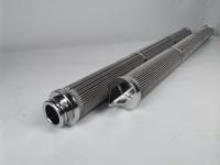 Filtre à cartouche plissé en acier inoxydable 304 316 DEYA pour filtration de gaz, 0,5 GPM