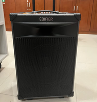 EDIFIER PW312 Enceinte portable d'extérieur 12 pouces pour scène, système audio haute fidélité pour la danse en plein air, le karaoké, le camping et la guitare électrique