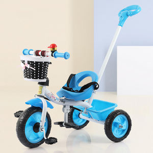Tricycle à roues pour enfants sans pédales, chariot à main pour enfants, vélo pour bébé, vélo à pousser, vélo à équilibre - Product Image 5