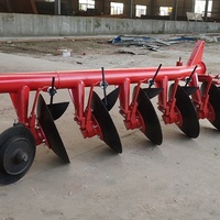 Arado de Discos de Alto Rendimiento de 5 Discos con Estructura de Tubos, Montado en Tractor con Enganche de 3 Puntos, Máquina de Arar para Agricultura Profesional