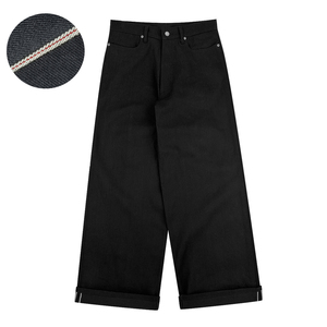 <strong>Jeans</strong> Wholesale China Customisable Selvage Denim Heavyweight Baggy Embroidery Screenprinting <strong>Jeans</strong> Customize <strong>Logo</strong> Hombre Y2K - Product Image 2