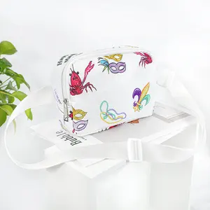 Çocuklar için bel çantası Fanny paketi Dupes Mini Fanny paketi Crossbody Mardi Mardi çanta özel Logo baskı bel çantası s