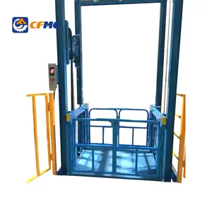 10.5m 1000kg elevatore fisso Cargo Cargo elevatore elevatore Cargo guida Cargo Rail Lift con CE ISO