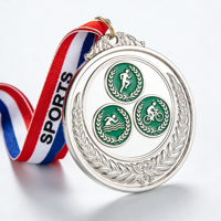 Promoción de Venta Caliente, Nuevos Productos, Medallas de Robótica Empresarial de Estilo Vintage, Medalla en Blanco para Grabar