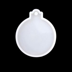Custom Logo Single Round Ball Shape Resin <b>Mold</b> Hand Make Epoxy Rein Accessory <b>Christmas</b> System <b>Silicone</b> OEM\ODM - Product Image 2