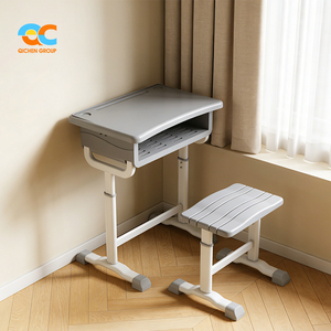 Escritorio y Silla Escolar Resistentes y Duraderos, Precio Directo de Fábrica, Diseño Desmontable KD para <span class=keywords><strong>Escuelas</strong></span> de Nigeria y Ghana - Product Image 2