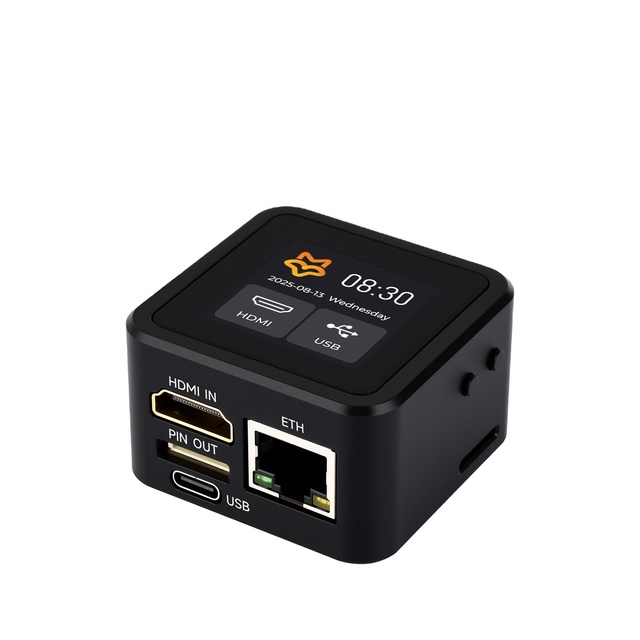 Chipsrsun Luckfox PicoKVM Lightweight IP KVM Remote Management Tool, Supports 1920 * 1080 60fps Video Input