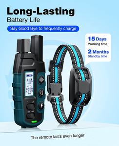 Collar electrónico de choque impermeable IP67 recargable al por mayor de fábrica 2025 con control remoto de 3608Ft para todas las razas, control de ladridos de perros - Product Image 5