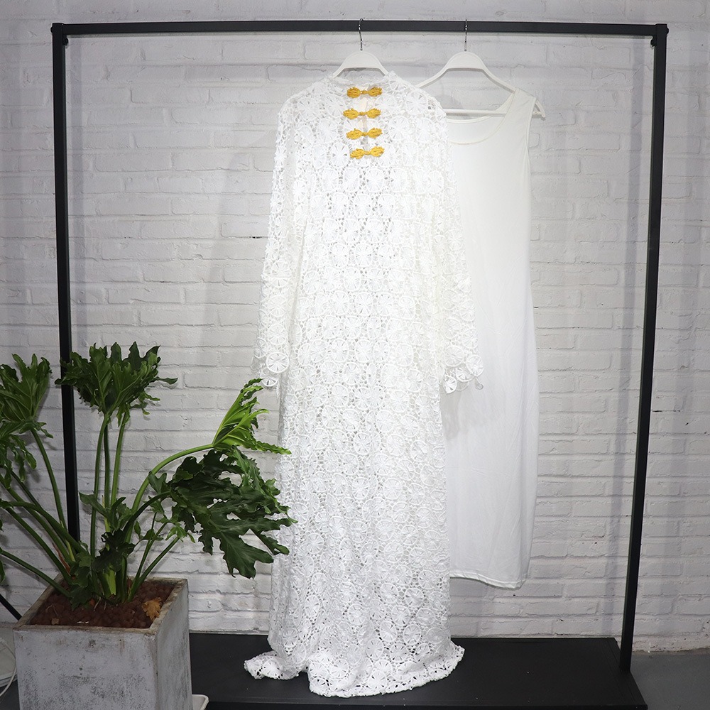 Shop Our African Fancy White Summer Dress Set for Women