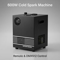 MAYAFX Machine à étincelles froides 600W en gros, effet fontaine de scène, télécommande DMX512, machine à feux d'artifice froids pour mariage et fête