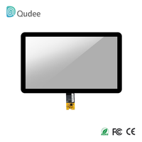 Écran tactile capacitif projeté (PCAP) USB COF de 17,3 pouces, kit de superposition d'écran tactile