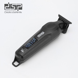 Tondeuses à cheveux électriques Dsp avec écran LCD, modèle rechargeable à piles pour hommes, pour la coupe des cheveux - Product Image 2