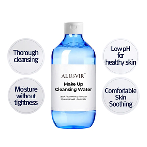 Etiqueta privada 300ml Ácido hialurónico Ceramida <span class=keywords><strong>Micelar</strong></span> Hacer <span class=keywords><strong>Agua</strong></span> limpiadora Desmaquillante facial rápido para el cuidado de <span class=keywords><strong>la</strong></span> piel - Product Image 5