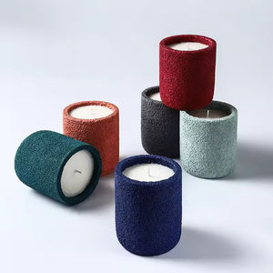 Ventes en gros de pots à bougies en céramique parfumées, décoratives, faites à la main, de luxe, avec étiquette privée - Product Image 2