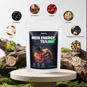 Tè Energetico per Uomini con Ginseng, Giuggiola Rossa, Gelso, Eucommia e <span class=keywords><strong>Fiori</strong></span> <span class=keywords><strong>Maschili</strong></span>, 20 Bustine Piccole - Product Image 2