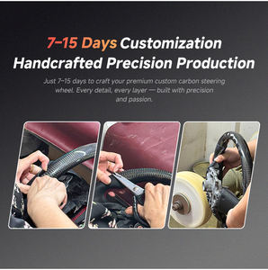 Pour Toyota 86 Subaru BRZ GT86 GR86 AT86 LED volant en Fiber de carbone, volant de voiture en Fiber de carbone Toyota AE86 - Product Image 6