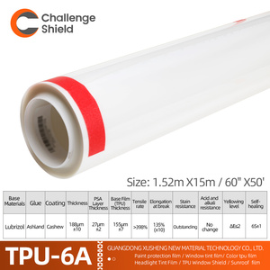 Challenge <strong>Shield</strong> 7.5mil Wholesale TPU <strong>Paint</strong> Protection Film for Car Self-Healing Body <strong>Shield</strong> Sticker TPH Car <strong>Paint</strong> Protection - Product Image 2