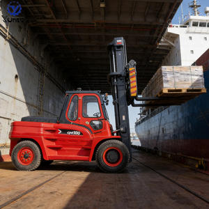 CE-gecertificeerde zware elektrische vorkheftruck, eenvoudig te hanteren voor ranch- en boerderijactiviteiten, evenals voor stationair transport en handling. - Product Image 5