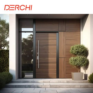 DERCHI miglior prezzo di sicurezza in alluminio porte d'<span class=keywords><strong>ingresso</strong></span> esterne <span class=keywords><strong>ingresso</strong></span> principale interne porte anteriori più stili - Product Image 3