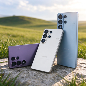 Smartphone professionnel populaire A56 grand écran, plusieurs couleurs, processeur Deca Core, caméra HD - Product Image 1