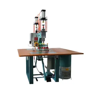 JINGSHUN Double Head T Head Pillar Air Pressurization Frequency High Frequency Two Heads Embossing Machine