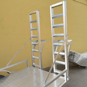 Remorque d'excavatrice de voiture de capacité de charge de 1-8 tonnes Châssis galvanisé Remorque d'excavatrice à quatre roues à <span class=keywords><strong>double</strong></span> <span class=keywords><strong>essieu</strong></span> Usine originale - Product Image 4