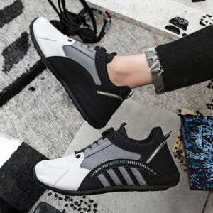 Zapatos Casuales de Verano para Hombre, Transpirables, Ligeros, con Botón Giratorio, Antideslizantes, Tipo Mocasín - Product Image 3