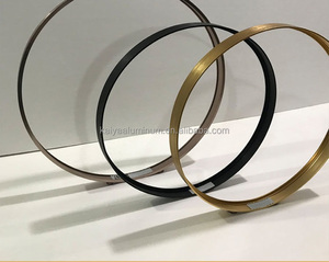 مصنع صيني أسود مصقول مطلي بأكسيد الذهب مزج إطار جانبي لتزيين الحمام - Product Image 6