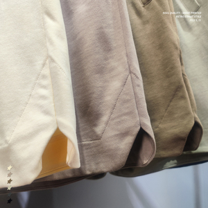 Summer New Street 305g Loose Casual Plain <b>Shorts</b> 100% Cotton Sports <b>Shorts</b> - Product Image 4