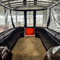 Allhouse Luxury 30FT Bateau ponton en aluminium à double pont pour le divertissement et la croisière Options de financement disponibles