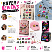 Pins en émail personnalisés, émail souple ou dur, badges métalliques, motifs Rock, Meme, Dessin animé, Paillettes, en sachet surprise, vente en gros, pour décoration de chapeaux et sacs à dos