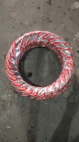 إطارات للدراجات النارية مقاس 80/90-12، إطارات بدون أنبوب داخلي، مصنوعة من المطاط الطبيعي، قطع غيار للعجلات والإطارات بتقنية الصهر الحراري