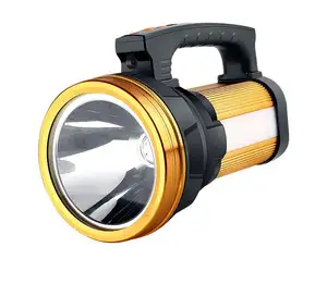Hot Sale 300W Battery Capacity 5600mA Energy Saving Fishing Survey Lighting LED Portable Usb Rechargeable Flashlight