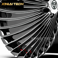 Jantes en aluminium forgé XL à profil profond concave 17 18 19 20 21 22 pouces 5x112 5x120 5x130 pour Porsche Audi BMW Mercedes AMG
