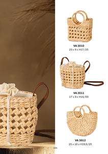 Eco Friendly Water Hyacinth <b>Bag</b> Square Woven Shoulder Strap Soft Large Capacity Sustainable Fashion <b>Accessory</b> for Global - Product Image 5