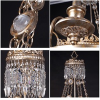 Luminaire de décoration de mariage créatif Lustre d'escalier moderne de luxe Luminaire de salon en cristal