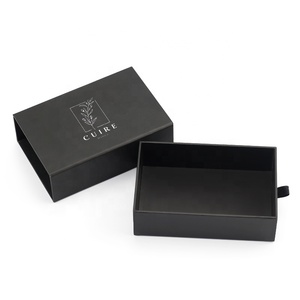 Nhà Máy Tùy Chỉnh Sang Trọng Biểu Tượng Cứng Nhắc Trượt Trong Hộp Ngăn Kéo Ưa Thích Hộp Quà Tặng Của Người Đàn Ông Khuy Măng Sét Lưu Trữ Hộp Bán Lẻ Ribbon Và Mẫu Miễn Phí - Product Image 4