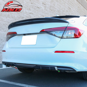 Alerón Trasero Estilo HPD de Fibra de Carbono para Honda Civic Sedán 11ª Generación 4 Puertas 2022-2026 - Product Image 3