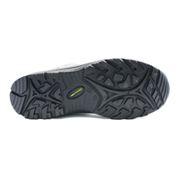 Chaussures de sécurité de randonnée MaxiTough à embout d'acier, tige en daim, semelle extérieure anti-perforation PU/PU, doublure en mesh, bottes de travail industrielles
