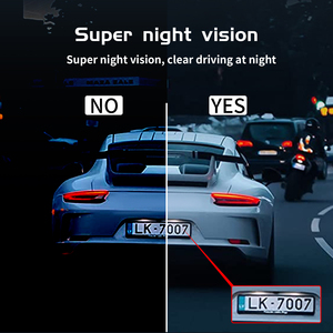 Xe mới hộp đen độ phân giải cao máy ảnh 2 4K ống kính kép ghi xe ảnh xe Dash máy ảnh với Wifi và GPS theo dõi Dash Cam - Product Image 3