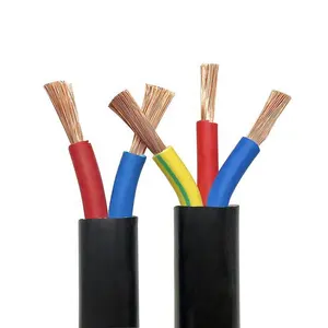 3 سلك موصل معزول الكابلات الكهربائية كابل كهربائي 3x4mm