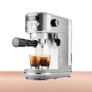 Cafetera Espresso Semiautomática Portátil de 1400W de Alta Potencia para Oficina y Hogar, Cafetera en Oferta - Product Image 1