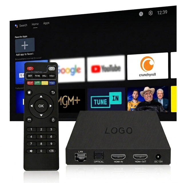 Canzone Newest HDCP 2.2 TV Box Quad Core Rockchip RK3568 4K UHD Dual-Band WiFi Android 11 with 1 Gigabit Ethernet