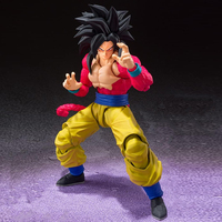 Figura de Acción de Anime Dragon Ball GT S.H.Figuarts de Pvc de 16cm de Super Saiyan 4 Son Goku, Modelo de Resina Coleccionable